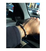 4 MM  Zirkonyum Aksesuarlı Jasper Doğal Taş Bileklik > Sertifikalı - Handcrafted