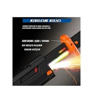 44 Cm Kıvılcım Çıkartan Özel Efektli Şarjlı Işın Kılıcı