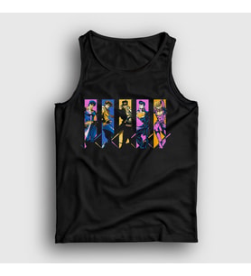 Presmono Unisex Siyah Family Anime Jojo Atlet 320567tt