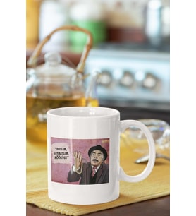 Ali Rıza Amca Porselen Kupa Bardak