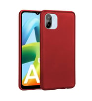Xiaomi Redmi A1 Kılıf Zore Premier Silikon Kılıf (Kırmızı)