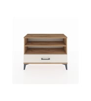 Arges Şifonyer 2 Raflı Tek Çekmeceli 88x30x64 Çam-Aytaşı