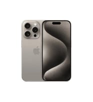 Yenilenmiş IPHONE 15 PRO 512GB -A Kalite- Natural Titanyum (Gri)