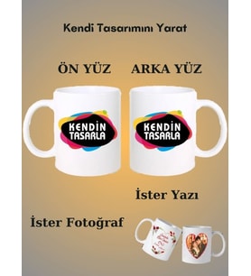 Kişiye Özel Bardak - Resimli Bardak - Yazılı Bardak - Özel Tasarım Bardak