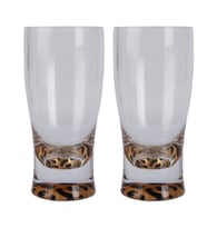 2 ADET DİŞ FIRÇALIK MACUN KABI LEOPAR AKRİLİK 6X6X11CM 270ML BANYO SETİ