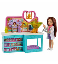 Barbie Chelsea Meslekleri Öğreniyor Veteriner Oyun Seti HGT12