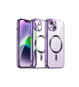 Apple İphone 15 Kılıf Kross Magneticsafe Kapak - Mor