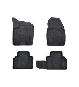 Ford Courier 2014-2023 Premium Seri Araca Özel 3D Havuzlu Oto Paspas