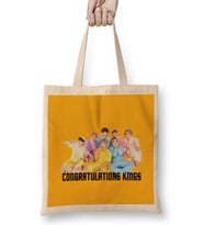 CONGRATULATIONS KINGS Bts Army GIFT Bez Çanta Uzun Saplı