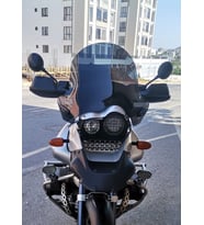 MOTOCAM BmwR 1150 ADV Ön Cam 2002-2006 Model 57cm Siyah Renkli 4mm