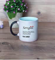 Sevgiliye Hediye Kupa Bardak Sihirli Sevgililer Günü Hediyesi