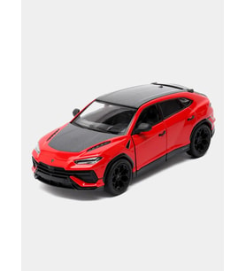 Kinsmart Lamborghini Urus Çek Bırak Araba 1:38 Diecast Model Araç (Kırmızı)