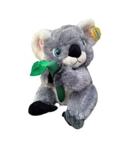Sevimli Bambulu Kuyruklu Parlak Tüylü Koala Peluş Oyuncak 35 Cm