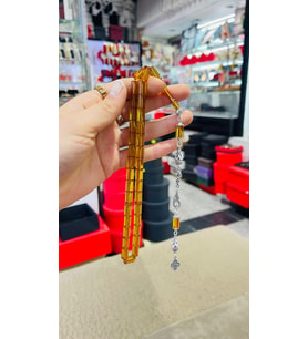 ateş kehribar tesbih