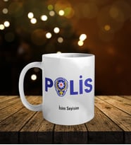 Kişiye Özel Polis Kupa Bardak oh785