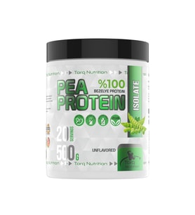 Torq Nutrition Pea Protein %100 Bezelye Proteini 500 Gr - Aromasız (Renksiz)