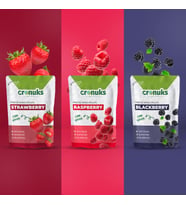 Freeze Dried 3'lü Smoothie Paket Böğürtlen - Ahududu - Çilek
