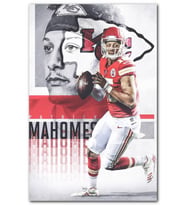 Cakatablo Patrick Mahomes Kansas City Amerikan Futbolu MDF Tablo
