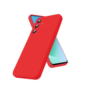 Durukar® Samsung Galaxy S25 FE First Silikon - Kırmızı