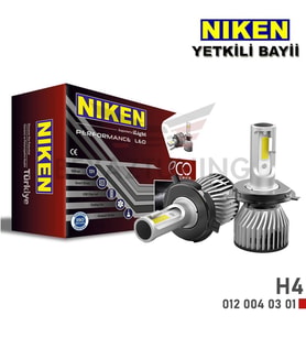 H4 Led Xenon Far Ampulü Eco Niken 8000 Lümen
