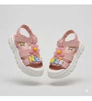 Kindep (Kids) Kaymaz Taban Çocuk Sandalet PUDRA