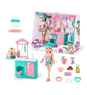 Nessiworld Sparkle Girlz Aşçı Bebek ve Oyun Seti 27cm