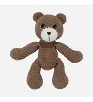 Amigurumi Kahve Renk Kadife Ayıcık Oyuncak (Standart)