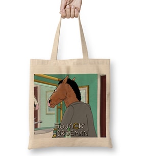BoJack Horseman 011 Bez Çanta Uzun Saplı