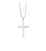 Gümüş Erkek Cross Kolye