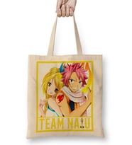 Fairy Tail Team NaLu Natsu Lucy Bez Çanta Uzun Saplı