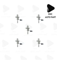 5 li Paket Renault Clio Laguna için Bagaj Kilit Parçası Plastiği (Beyaz)
