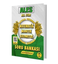 Tasarı Yayınları 2025 ALES All Star Sayısal Yetenek Matematik Mantık Geometri Soru Bankası