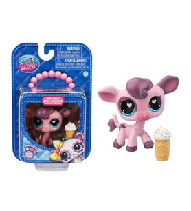 Littlest Pet Shop Minişler Tekli Paket S4 233-İnek