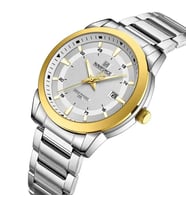 Naviforce Erkek Kol Saati Analog Çelik Kasa Çelik Kordon 1784 (Gümüş)