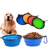 Katlanır Kedi Köpek Mama Kabı Kedi Köpek Akordeon Su Kabı 350 ml (Karışık)