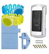 125Khz RFID Dijital Çekmece Dolap Kilidi (2'li Paket) (4767)