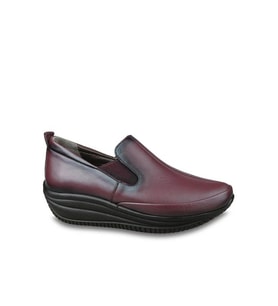 Ceyo 005-2 Kadın Comfort ayakkabı - BORDO