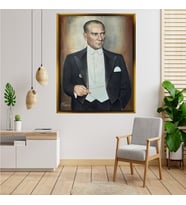 ÇERÇEVELİ ATATÜRK TABLO S184