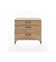 Arges Şifonyer 3 Çekmeceli 88x30x80 Aytaşı-Çam