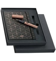 LAMY LX DOLMA KALEM ROSE GOLD VE DEFTER SETİ (F UÇ)