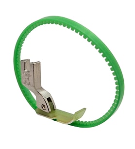 Düz Makine Teflon Plastik Çemberli Fermuar Ayak Sol / SR-DB-L (T36LN)