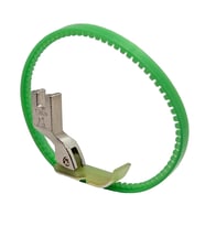 Düz Makine Teflon Plastik Çemberli Fermuar Ayak Sol / SR-DB-L (T36LN)