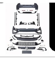 VW Golf 7.5 R (2013-2017 Golf 7 Icin Uyumludur) Tampon Seti Komple Ön Arka YAN 5G0807217 Wisco