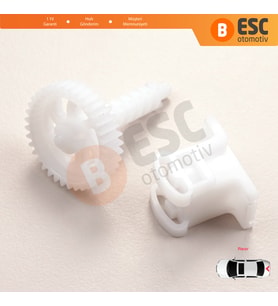 VW Seat Skoda İçin Arka Bagaj Kilit 2 Parça Dişli Seti 1T0827505