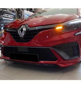Renault Clio 5 Abt Ön Ek Karlık Mat Siyah Plastik