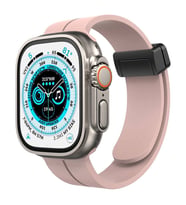 Apple Watch 42mm Kr412 Elegance Stylısh Kordon (SAAT DEĞİLDİR) - Pudra