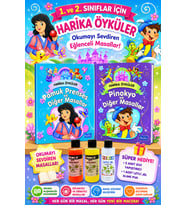 1 ve 2.Sınıflar İçin Harika Öyküler - ( Pamuk Prenses - Pinokyo 2 Kitap )