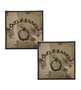 Sözleşmeli Er Peçi (Yeni Kamuflaj)