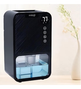 Mioji 30NEC 1100ml Hava İyileştirici ve Ev Tipi Nem Alma Cihazı - Siyah