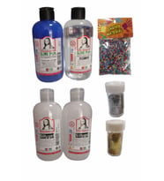 Slime Slaym Yapma Seti 250ml* 4 adet + Toz Sim 2 Adet + Köpük